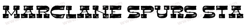 Marclane Spurs Stamp字体转换